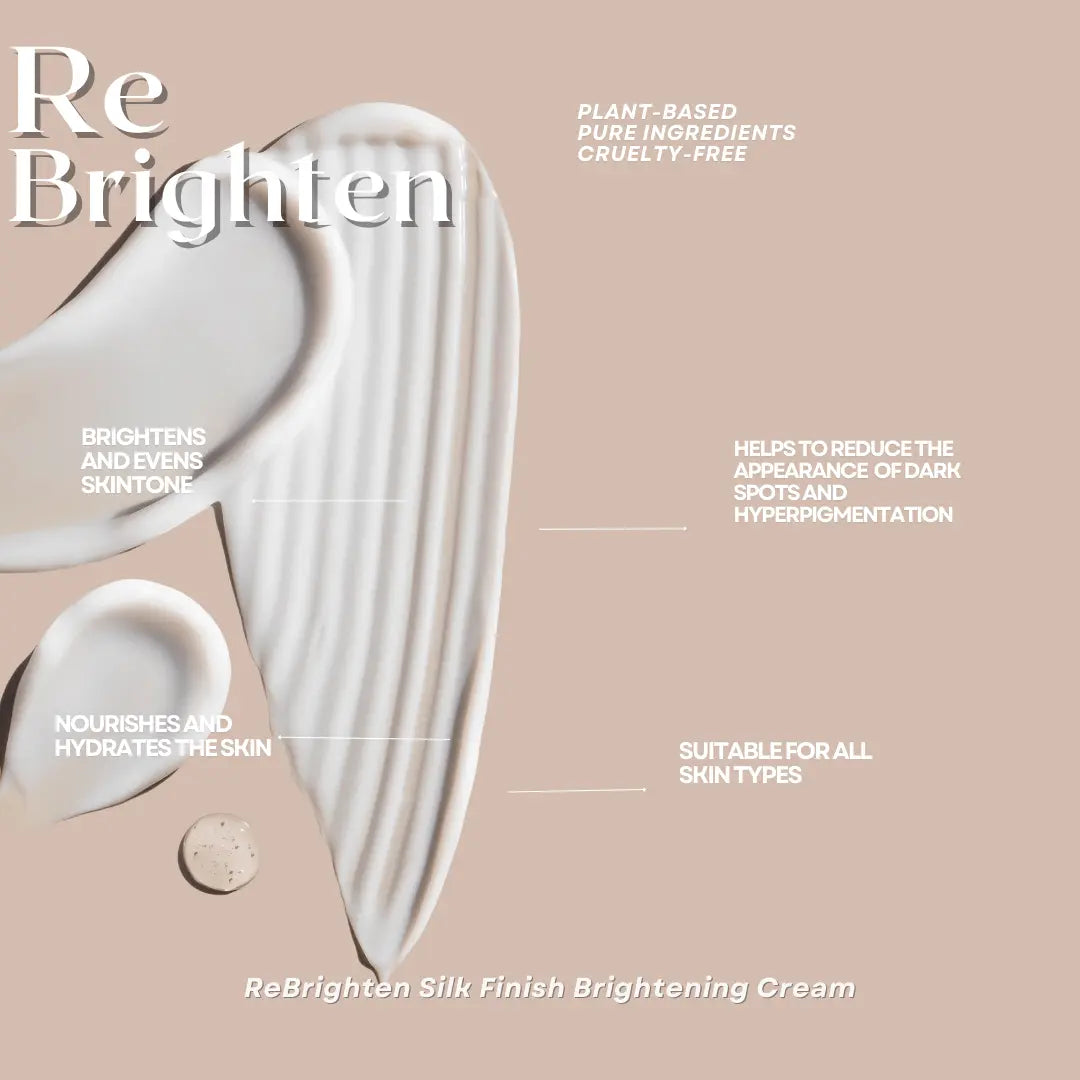 ReBrighten Silk Finish Brightening Cream - RÈVAMPED GENETIX RÈVAMPED GENETIX Rèvamped Genetix