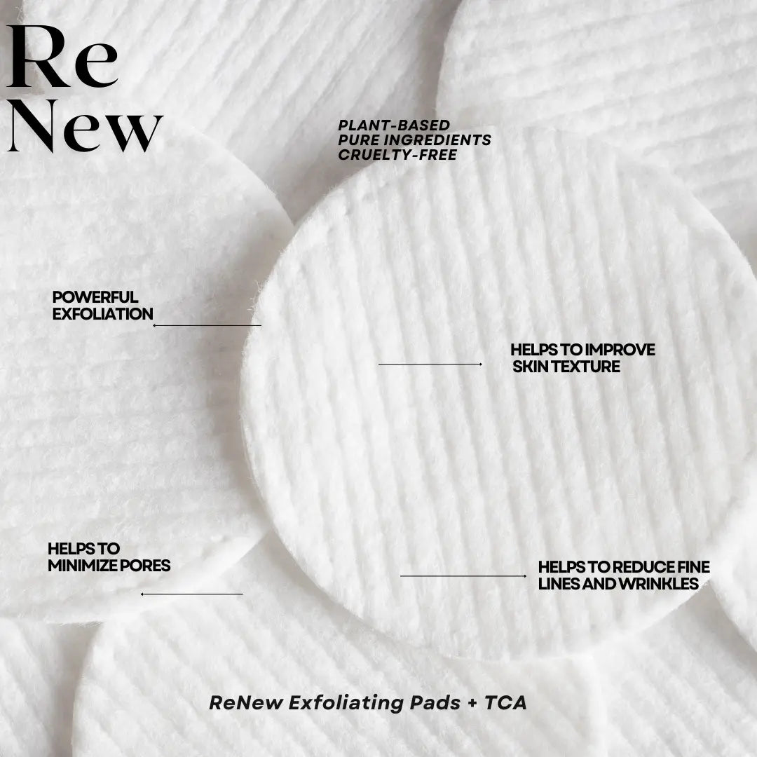 ReNew Exfoliating Peel Pads + TCA - RÈVAMPED GENETIX RÈVAMPED GENETIX Rèvamped Genetix