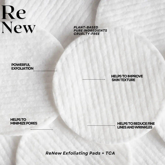 ReNew Exfoliating Peel Pads + TCA - RÈVAMPED GENETIX RÈVAMPED GENETIX Rèvamped Genetix