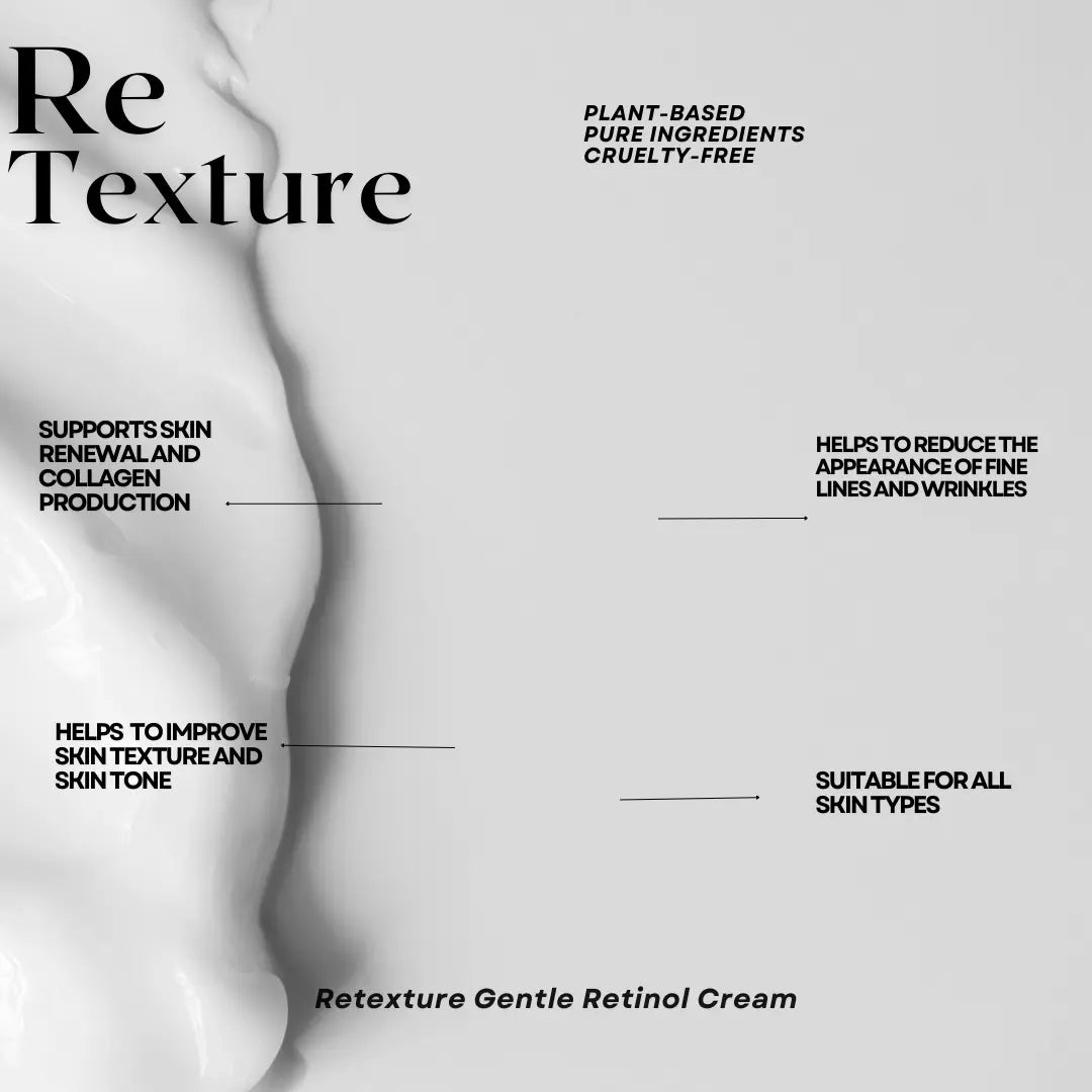 ReTexture Gentle Retinol Cream - RÈVAMPED GENETIX RÈVAMPED GENETIX Rèvamped Genetix