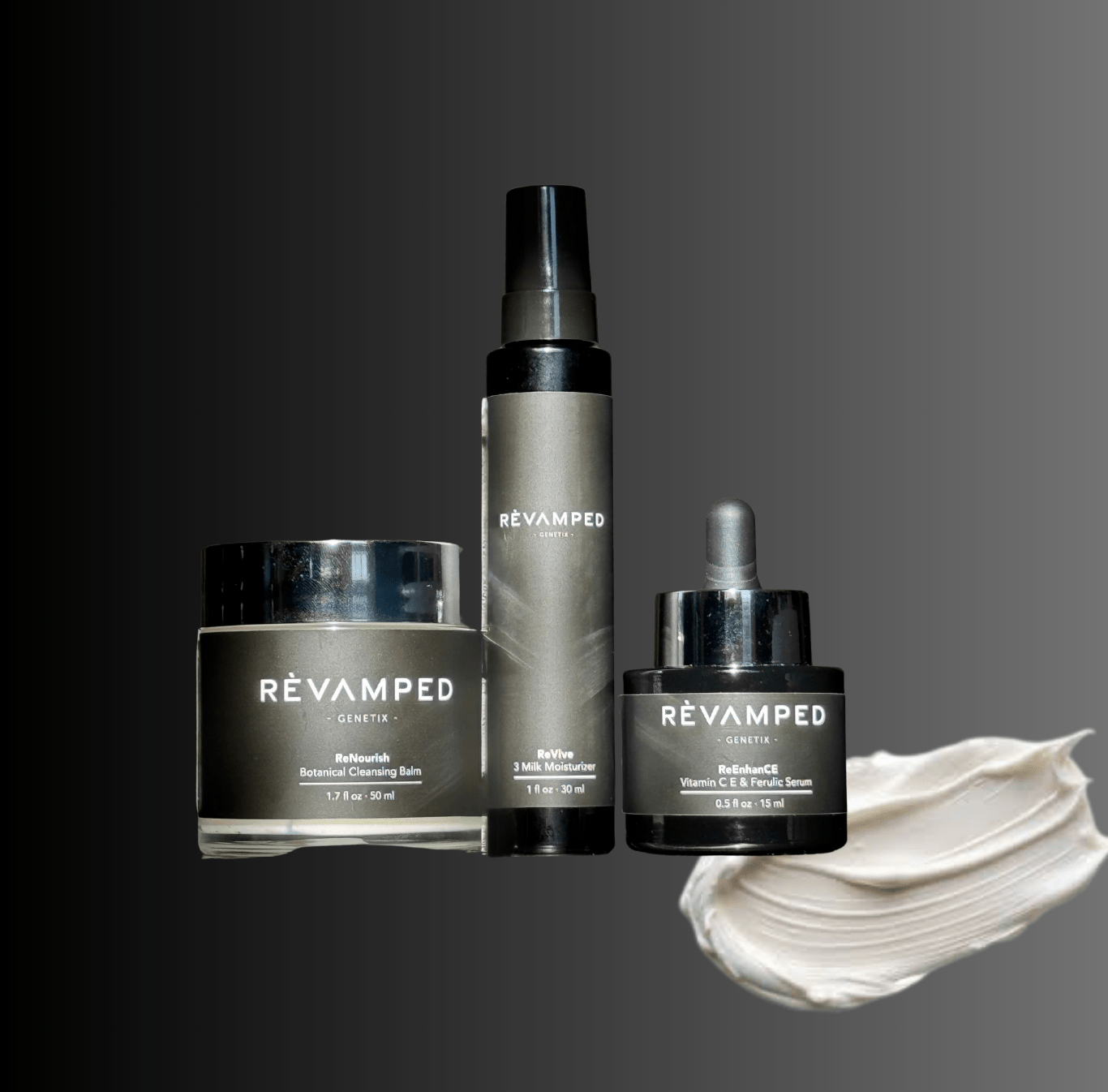 Men’s Routine Option A - Luxe Moisturizer - RÈVAMPED GENETIX RÈVAMPED GENETIX RÈVAMPED GENETIX