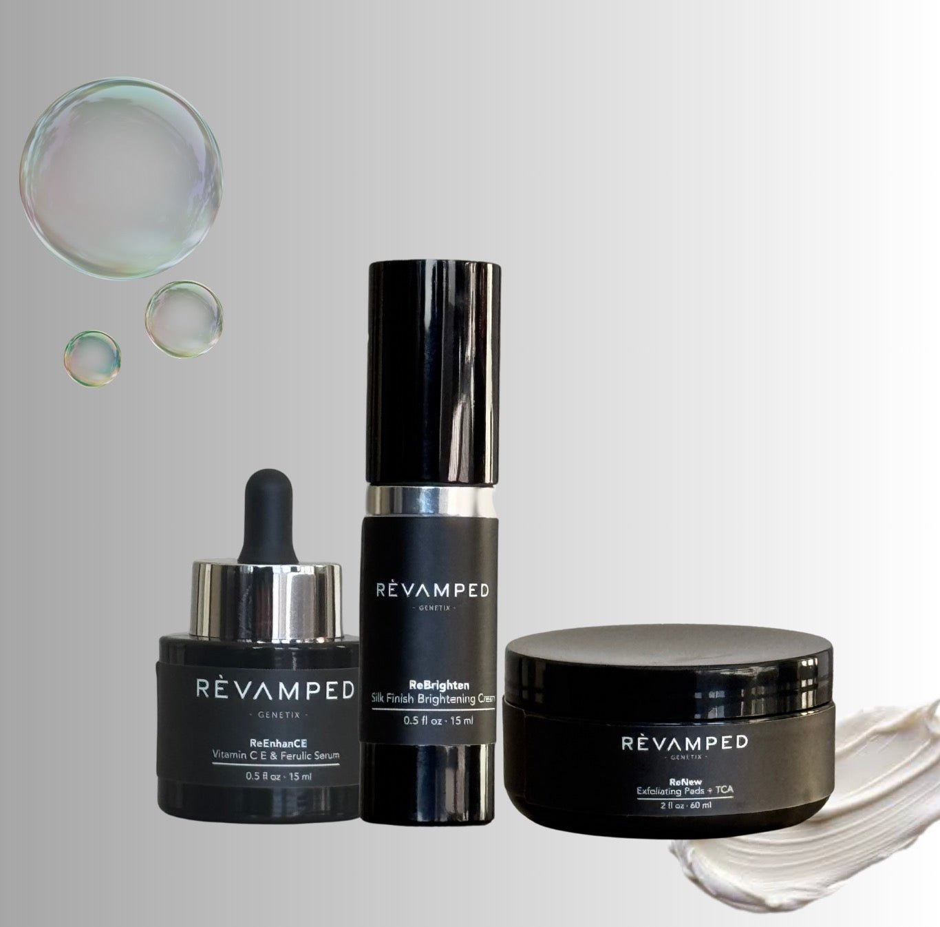 Simple Routine Option A - Luxe Moisturizer - RÈVAMPED GENETIX RÈVAMPED GENETIX RÈVAMPED GENETIX